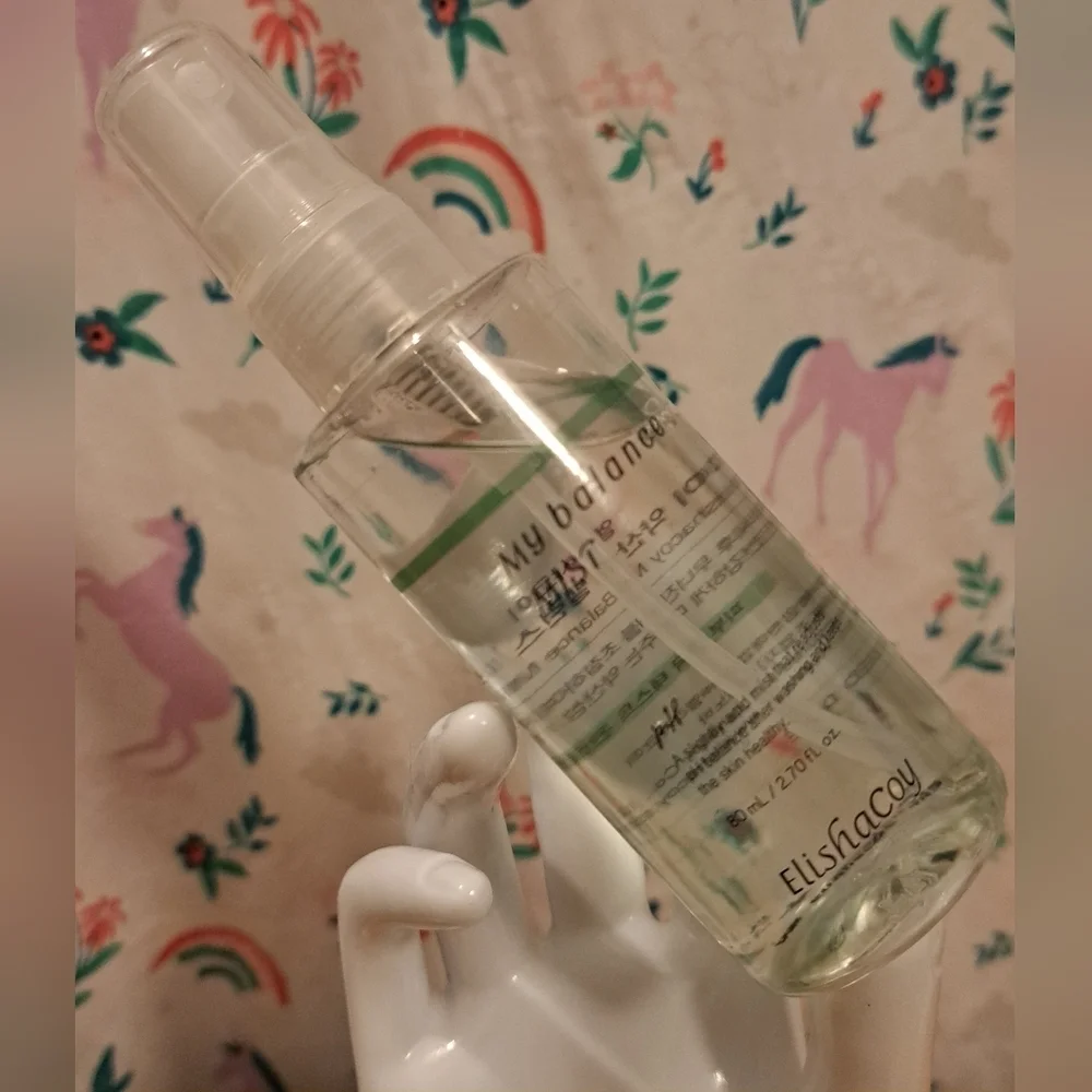 NIB Elisha Coy Skin Balancing Mist Hyolauronic Acid Face Toner Korean Beauty - Picture 2 of 5